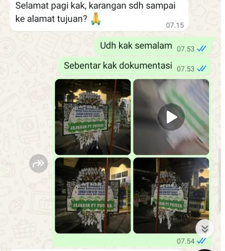 Pengiriman Papan Bunga Selamat Masjid Al Azhar